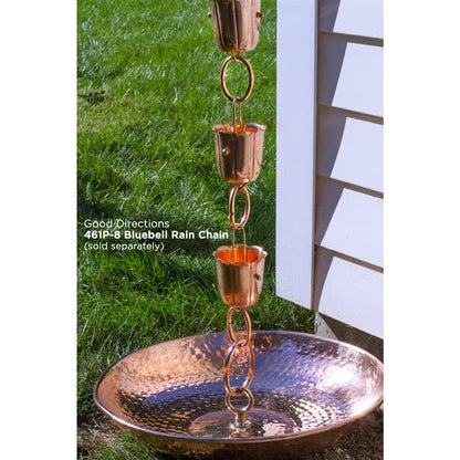 Rain Chain Basin - Copper