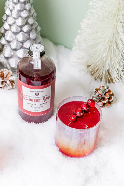 Holiday Seasonal: Cranberry Spice Cocktail Mixer