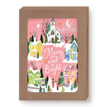 Merry and Bright Holiday Boxed Cards