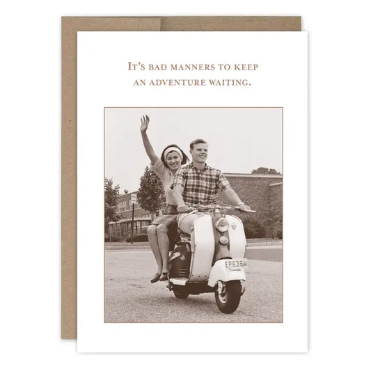 Adventure Waiting Birthday Card
