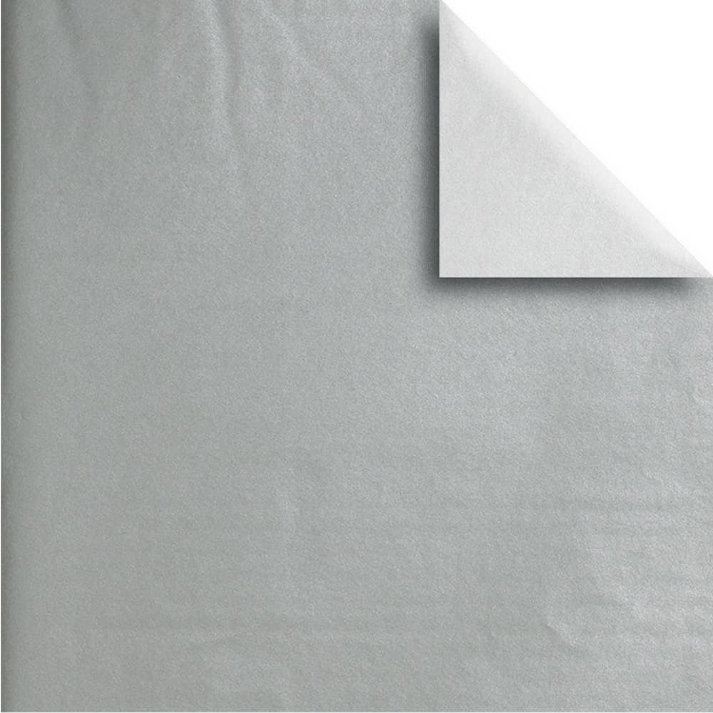 Metallic Matte Silver Tissue