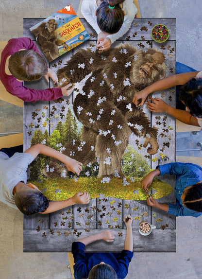 I am Sasquatch 1000 Piece Jigsaw Puzzle