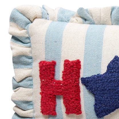 Home Hooked Star Pillow