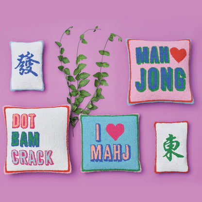 Dot Bam Crack Pillow