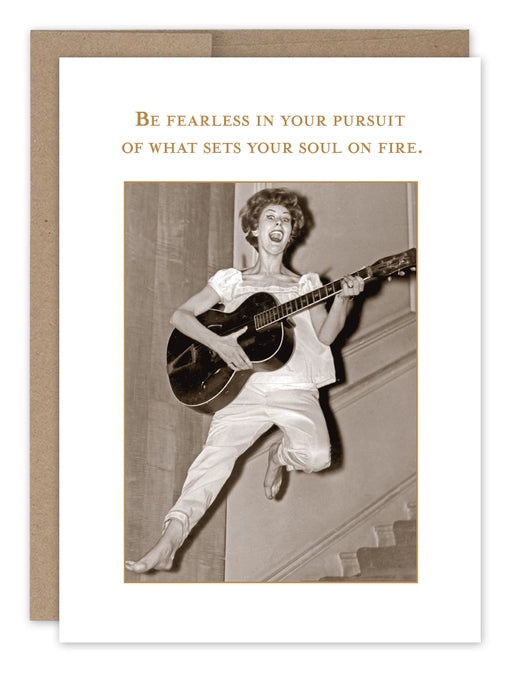 Be Fearless Birthday Card
