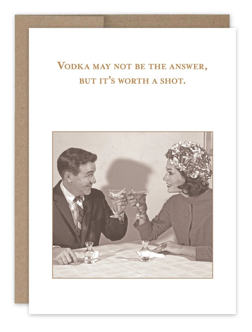 Worth A Shot Birthday Card