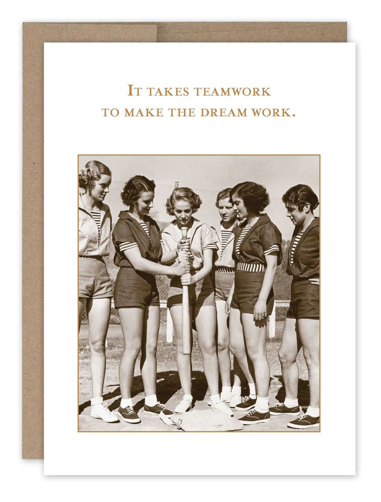 Teamwork Friendship Card