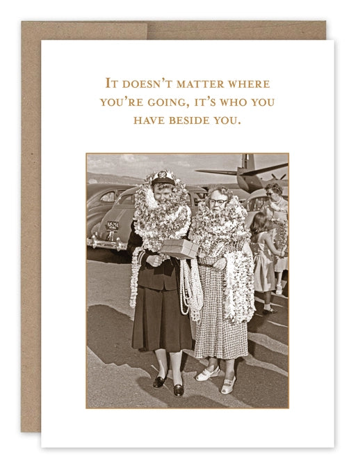 Where You're Going Birthday Card