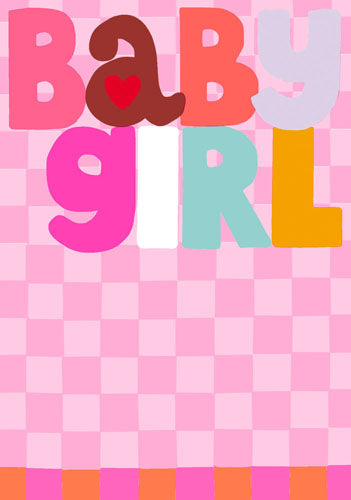 Baby Girl Greeting Card