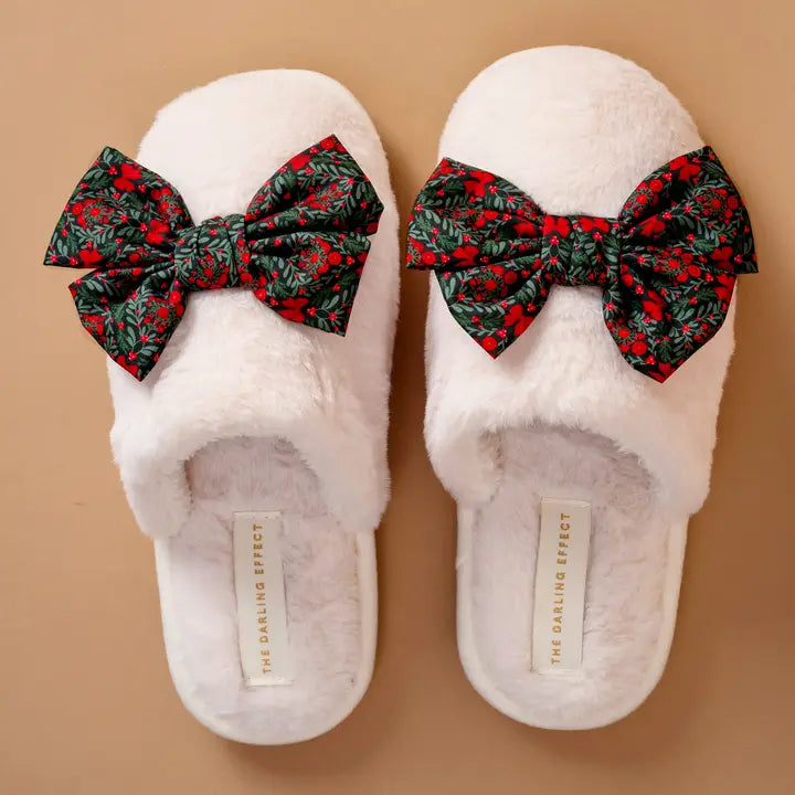 On Cloud Nine Slippers-Betty Bow A Merry Moment