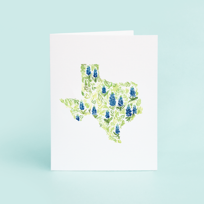 Texas In Bluebonnets Cards