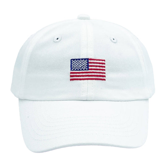 American Flag Baseball Hat (Boys) - Youth (Ages 2-7)