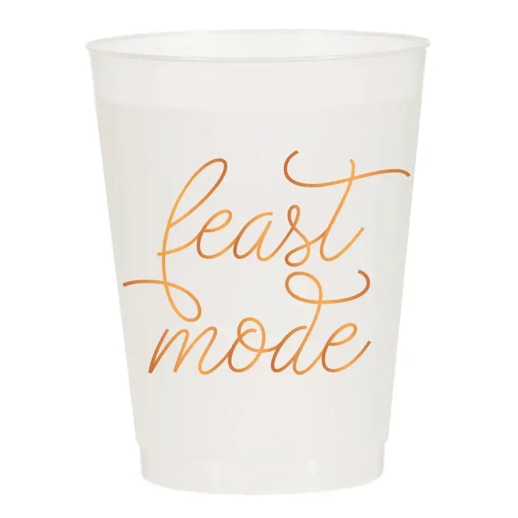 Feast Mode Thanksgiving Frosted Cups