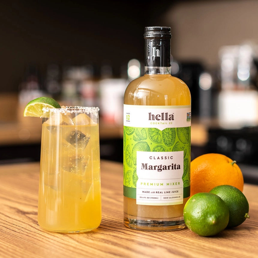 Hella Cocktail Classic Margarita Premium Mixer - 750 Ml