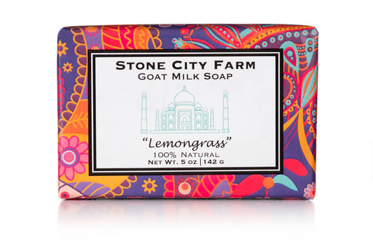 Stone City Farm Lemongrass Goat Milk Soap