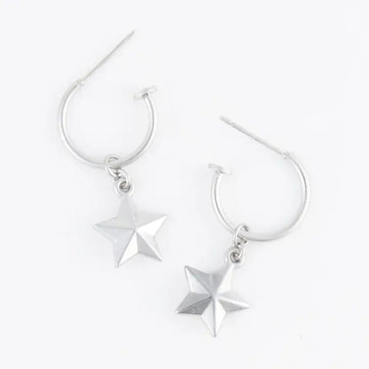 Star Charm Earrings