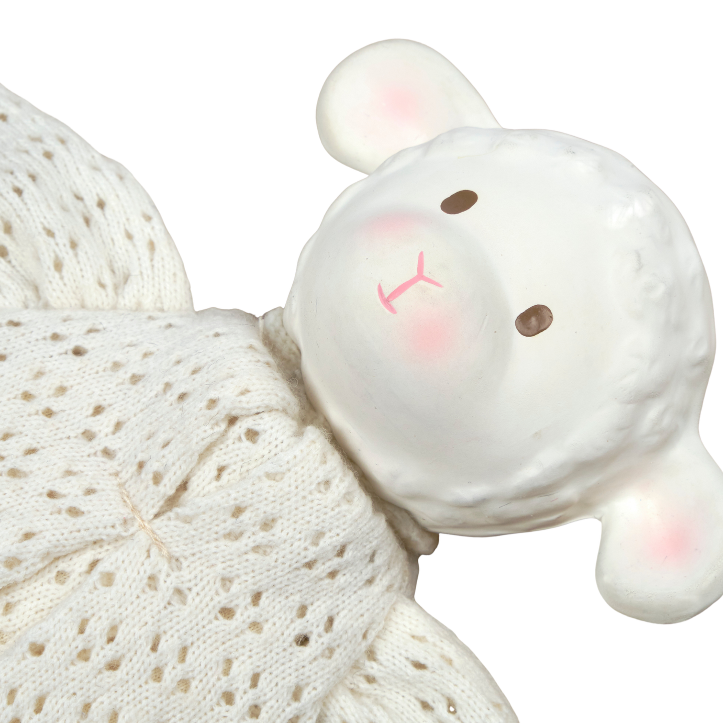 Bahbah the Lamb Teether Head