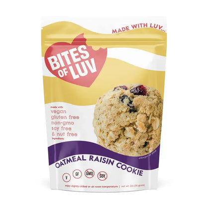 Bites of Luv Oatmeal Raisin Cookie