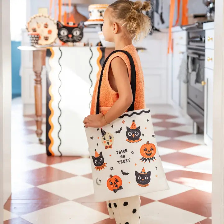 Trick Or Treat Canvas Tote Bag
