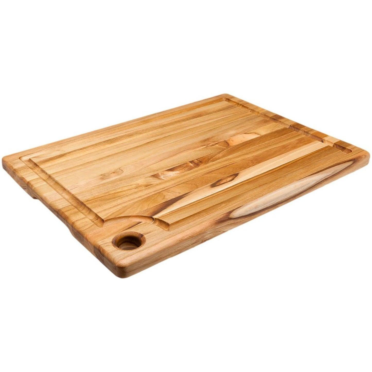 TeakHaus Carving Board w/Corner Hole
