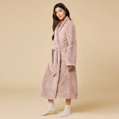DreamPlush Wrap Robe- Coco