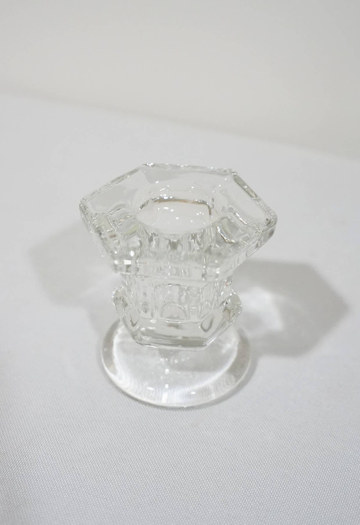 Glass Candlestick Taper Candle Holders