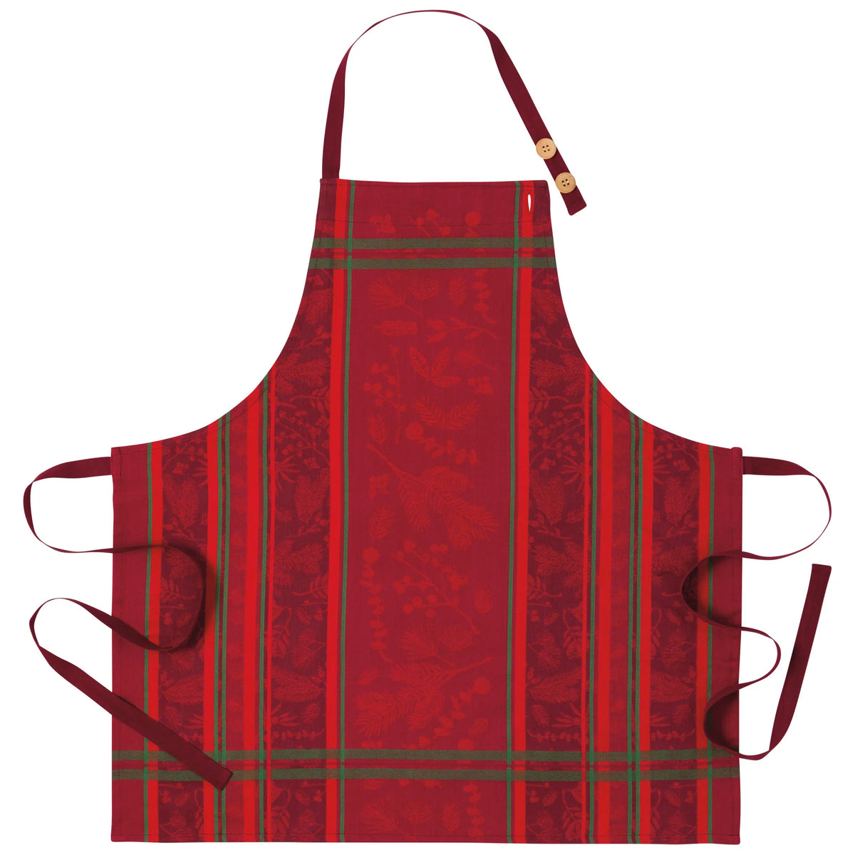 Winterberry Christmas Jacquard Apron