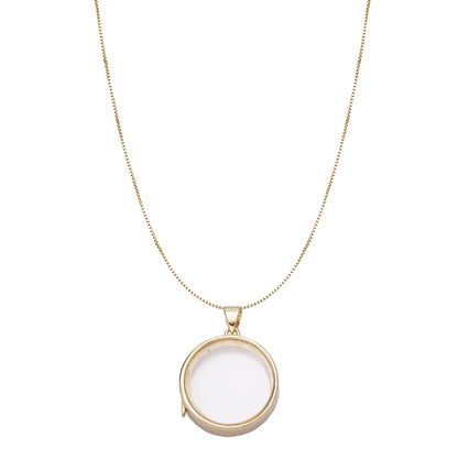 Build Your Own Locket, Floating Locket With Dainty Chain