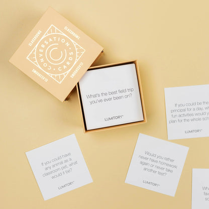 Lumitory Conversation Cards - Classrooms