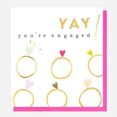 Yay Engagement Rings Card