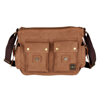 Cole Wheeler Canvas Messenger Bag