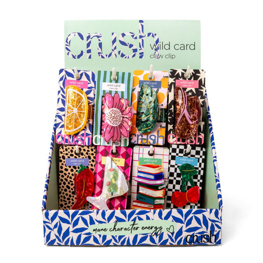 Wild Card Hair Claw Clip