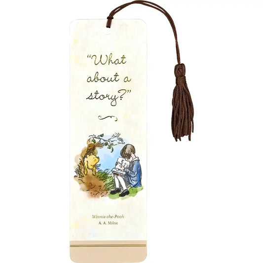 Winnie-The-Pooh- "What About A Story?" Bookmark