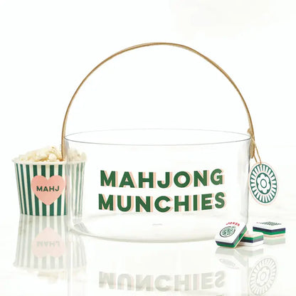 Mahjong Munchies Acrylic Bucket
