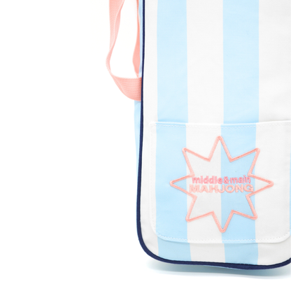 Mahjong Rack Bag - Poolside Blue