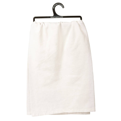I'm Outdoorsy I Like Getting Drunk - Kitchen Towel