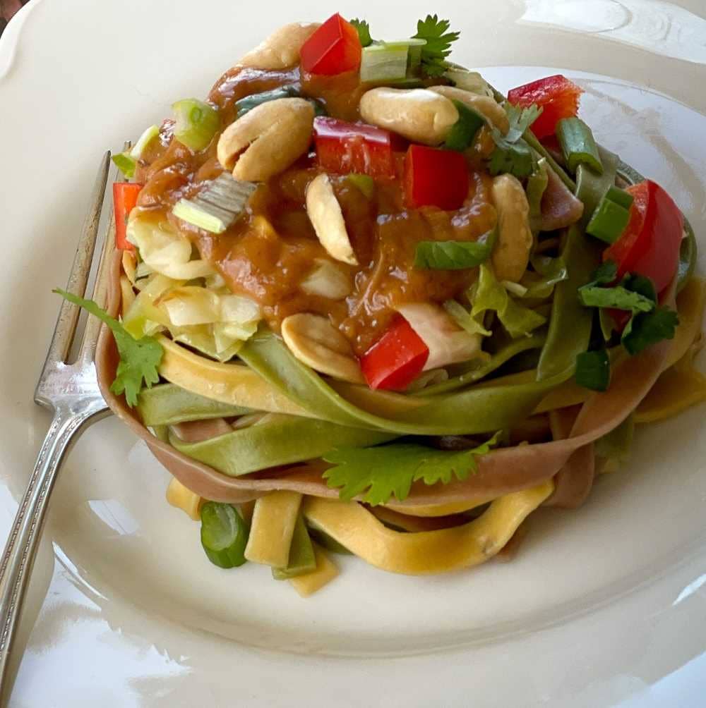 Vegetable Fettuccine