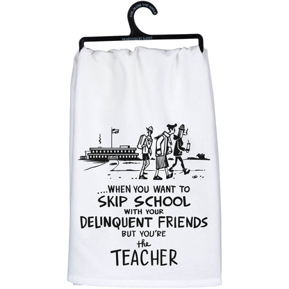 Skip School - Kitchen Towel
