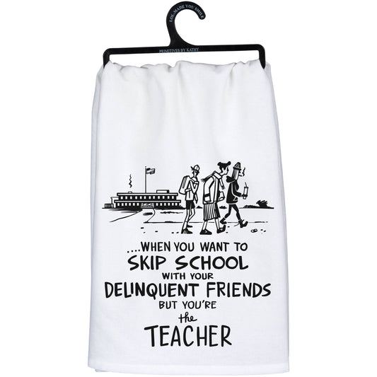 Skip School - Kitchen Towel