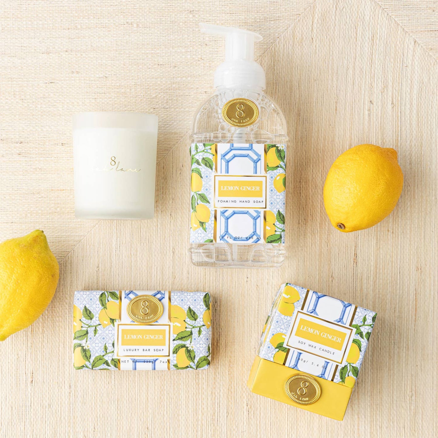 Lemon Ginger Foaming Hand Soap by 8 Oak Lane