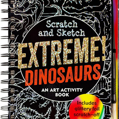 Peter Pauper Press Inc. Scratch & Sketch Extreme Dinosaurs