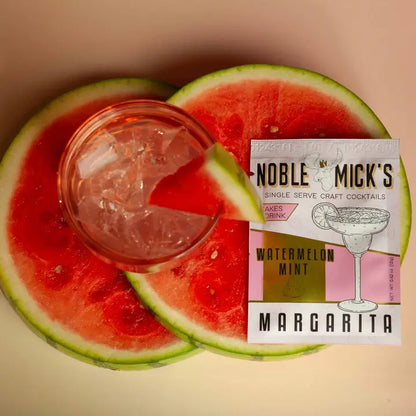 Noble Mick's Single Serve Craft Cocktail Mix - Watermelon Mint Margarita