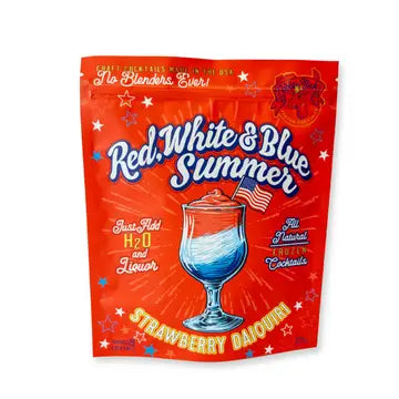 Red, White & Blue Frozen Cocktail Mixers