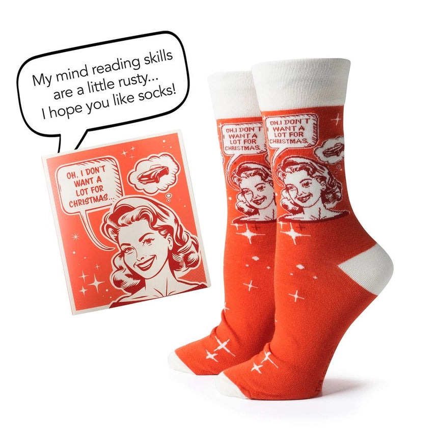 Gift Card and Sock Set by Two Left Feet