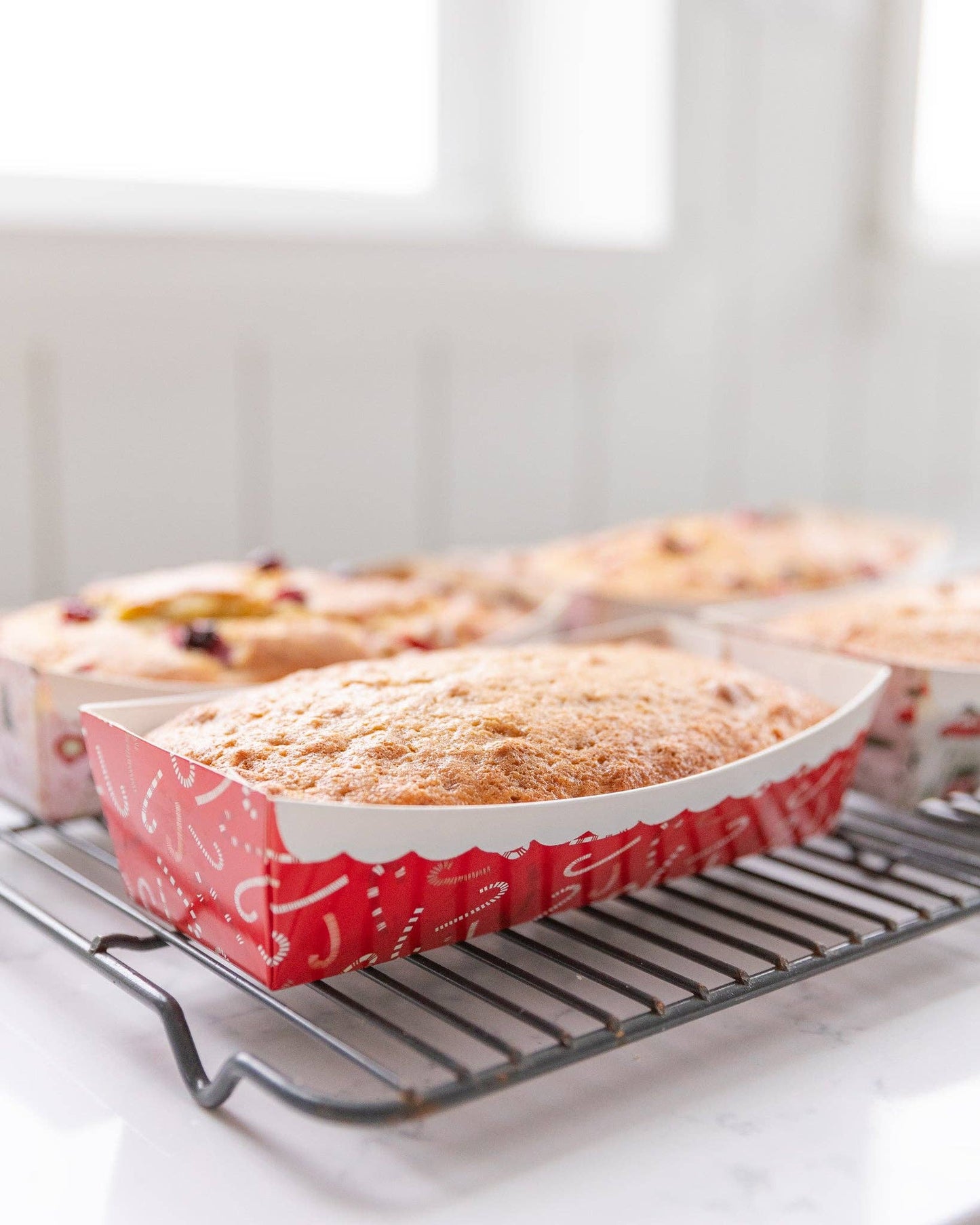 Christmas Plaid Loaf Pan Set