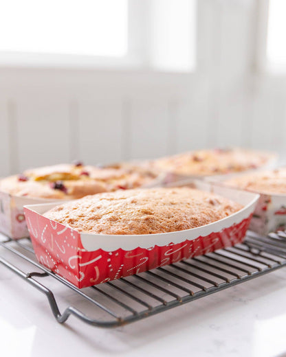 Christmas Plaid Loaf Pan Set