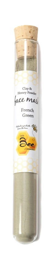 Honey & Clay Cleansing Face Masks: French Green