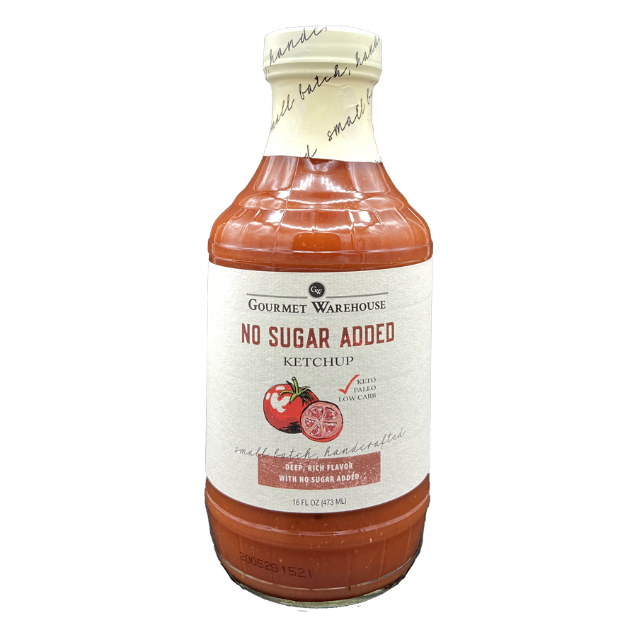 Gourmet Warehouse No Sugar Added Ketchup