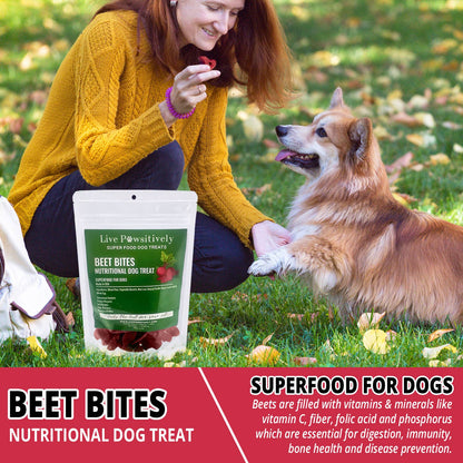 Beet Bites Nutritional Dog Treat/Made in USA