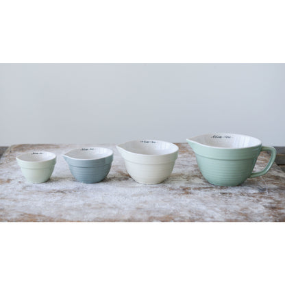 Stoneware Measuring Cups
